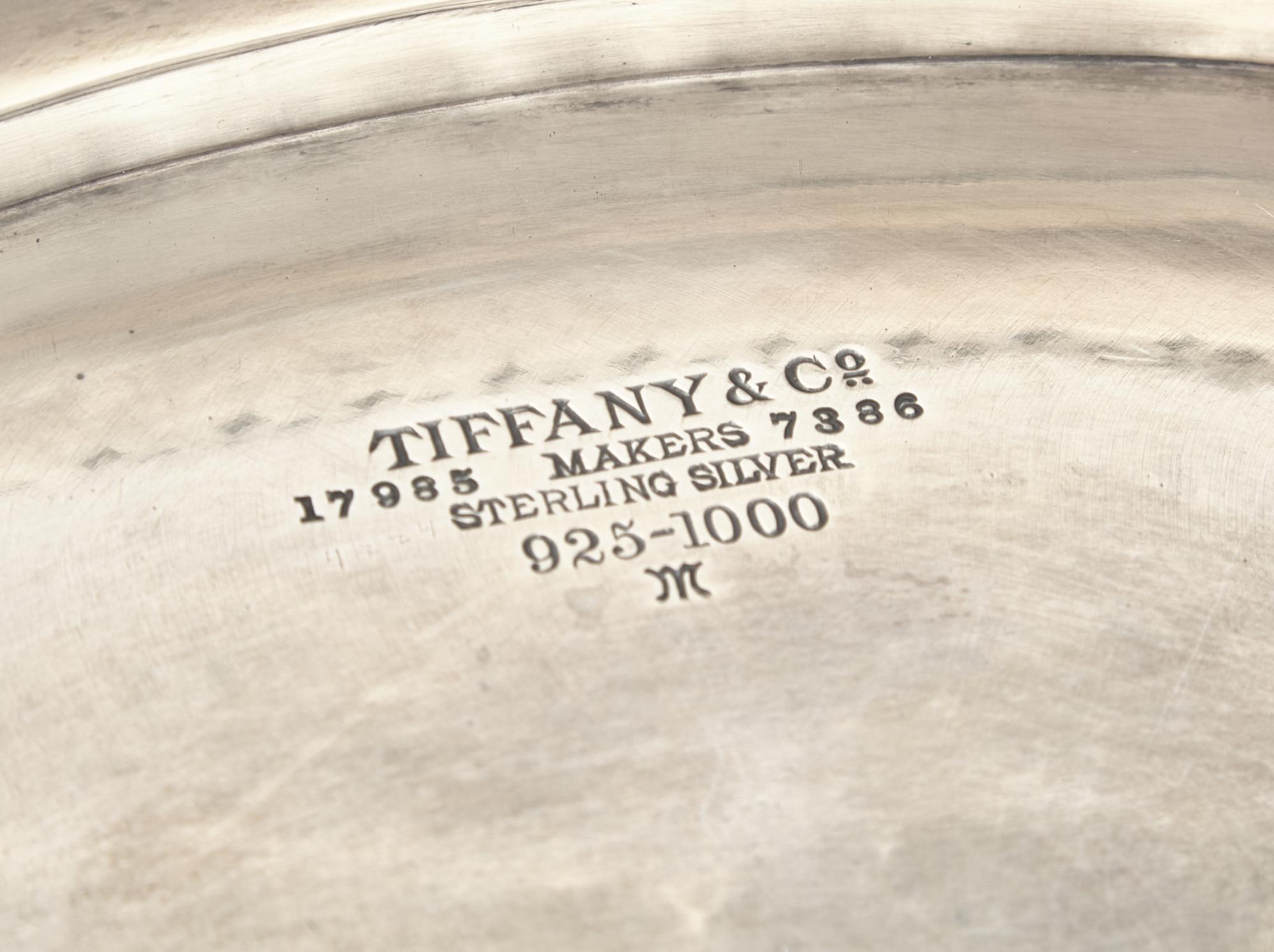 A Tiffany and Co. Silver Cake Basket