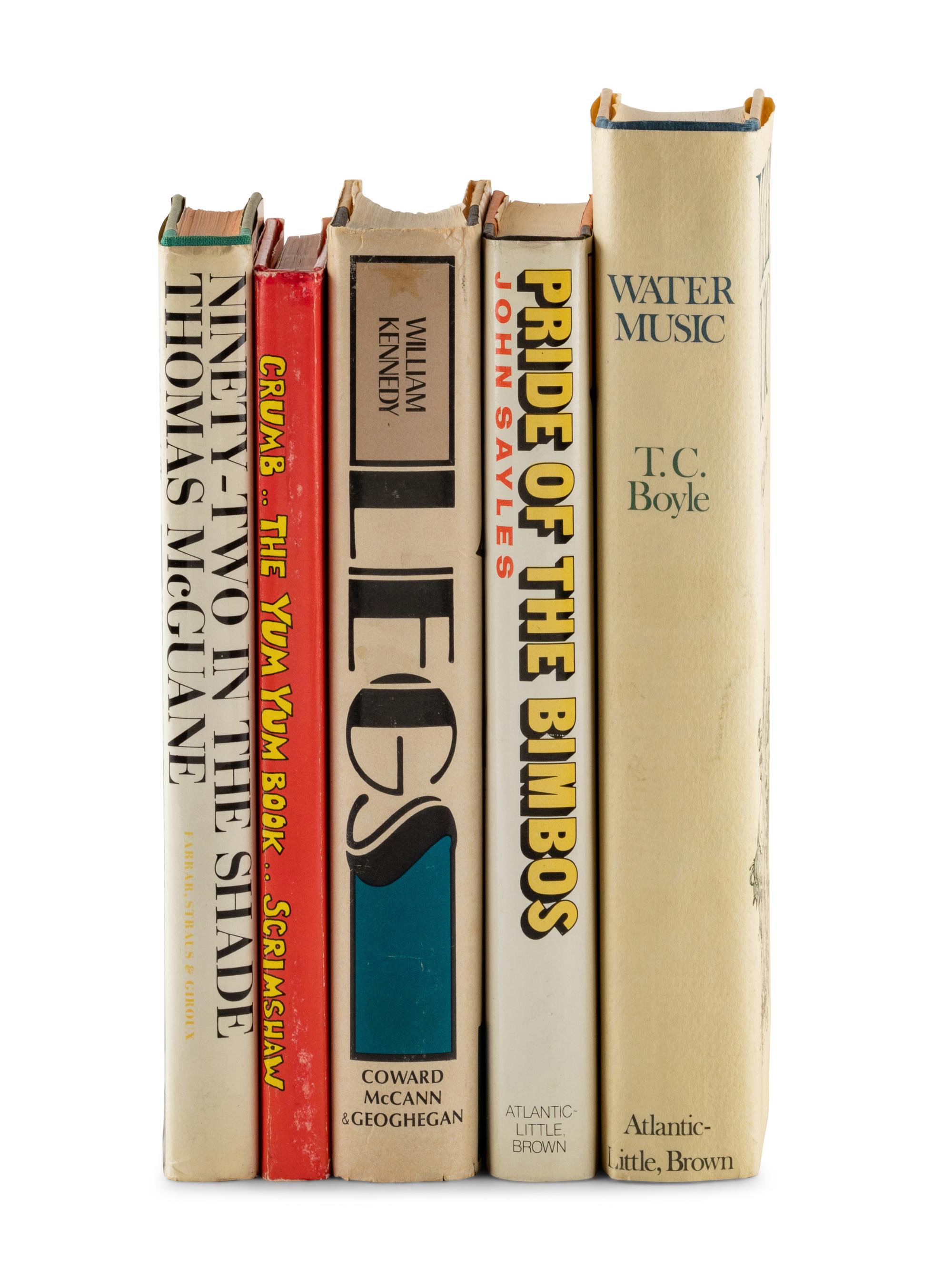 [LITERATURE - 20th CENTURY]. A group of 5 FIRST EDITIONS, comprising: