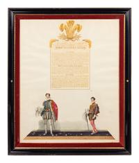 Nine Engravings Depicting the Coronation of George IV