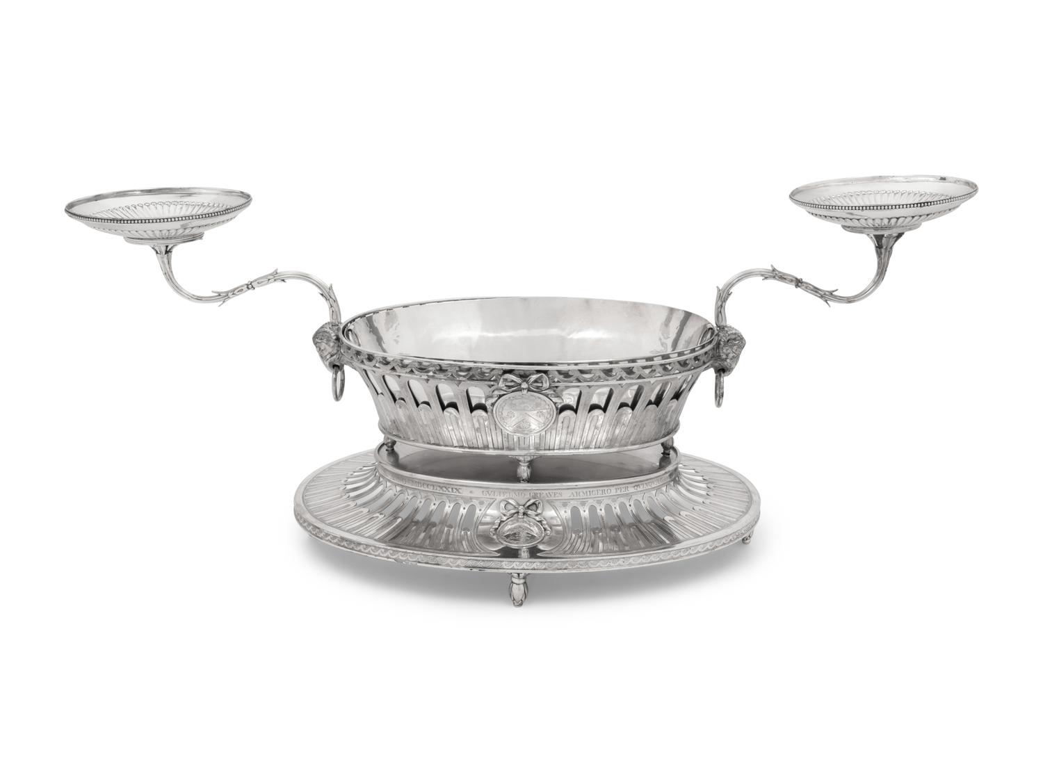 A George III Silver Epergne