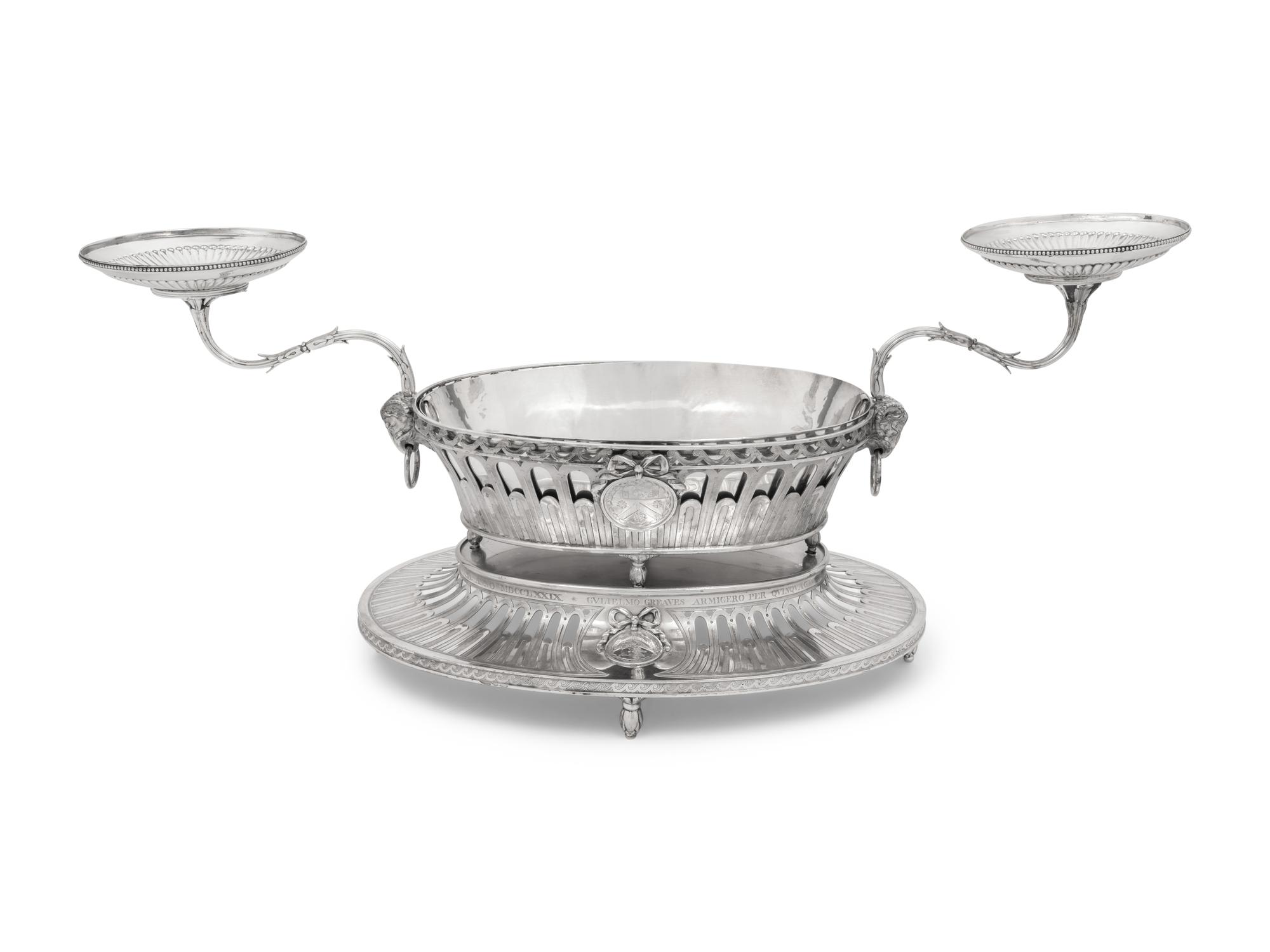 A George III Silver Epergne