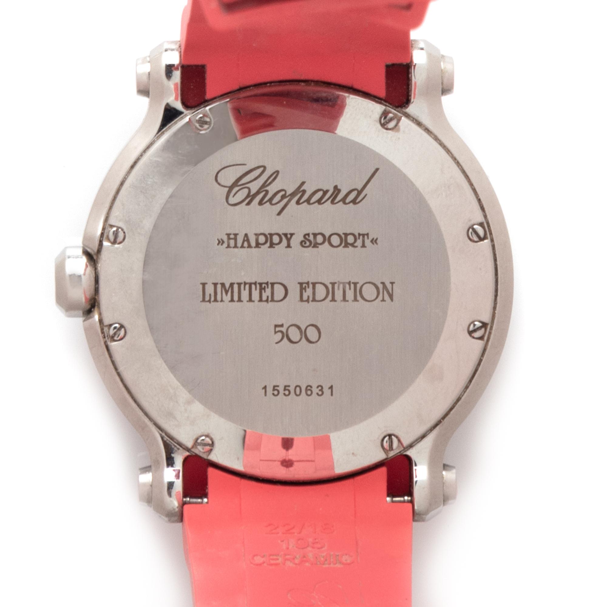 CHOPARD, LIMITED EDITION 'HAPPY SPORT XL' WATCH