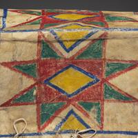 Sioux Painted Parfleche Trunk