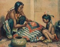 Gustav Adolph Hensel, (Wisconsin, 1874-1953), The Craftsmen (two works)