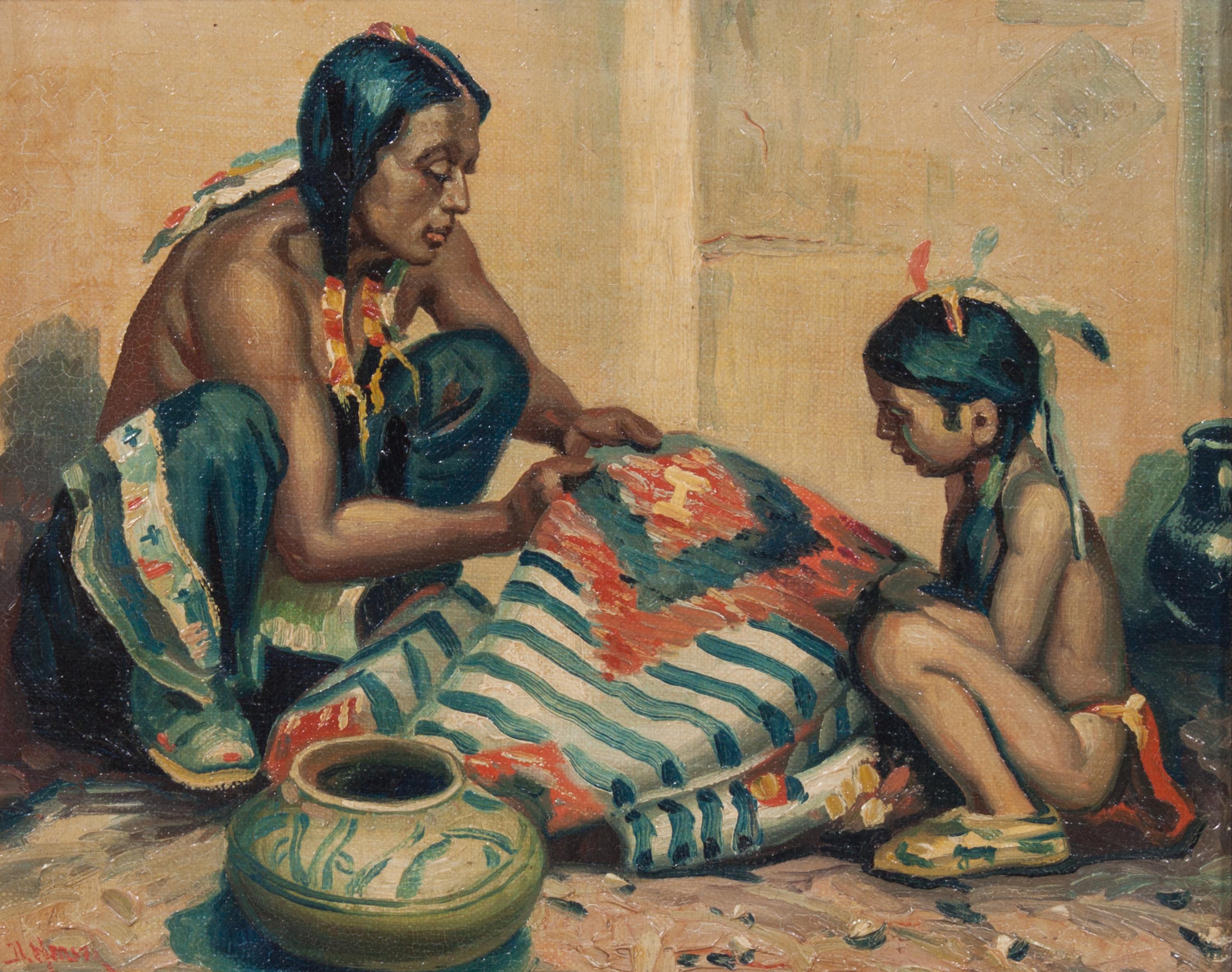 Gustav Adolph Hensel, (Wisconsin, 1874-1953), The Craftsmen (two works)
