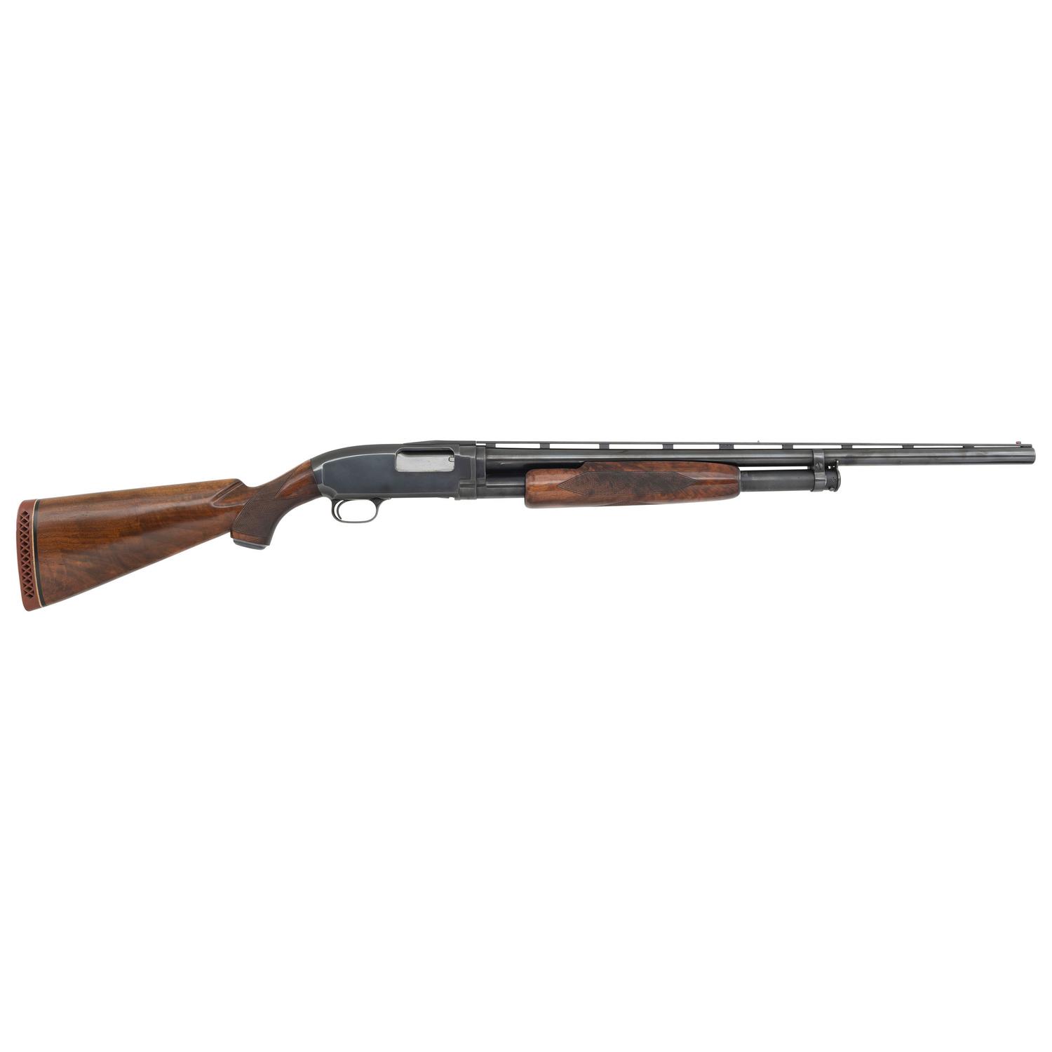 **Winchester Model 12 WS-1 12 Ga. Shotgun with Factory Rib and Upgraded Wood