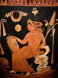 A Large Apulian Red-Figured Skyphos with Eros