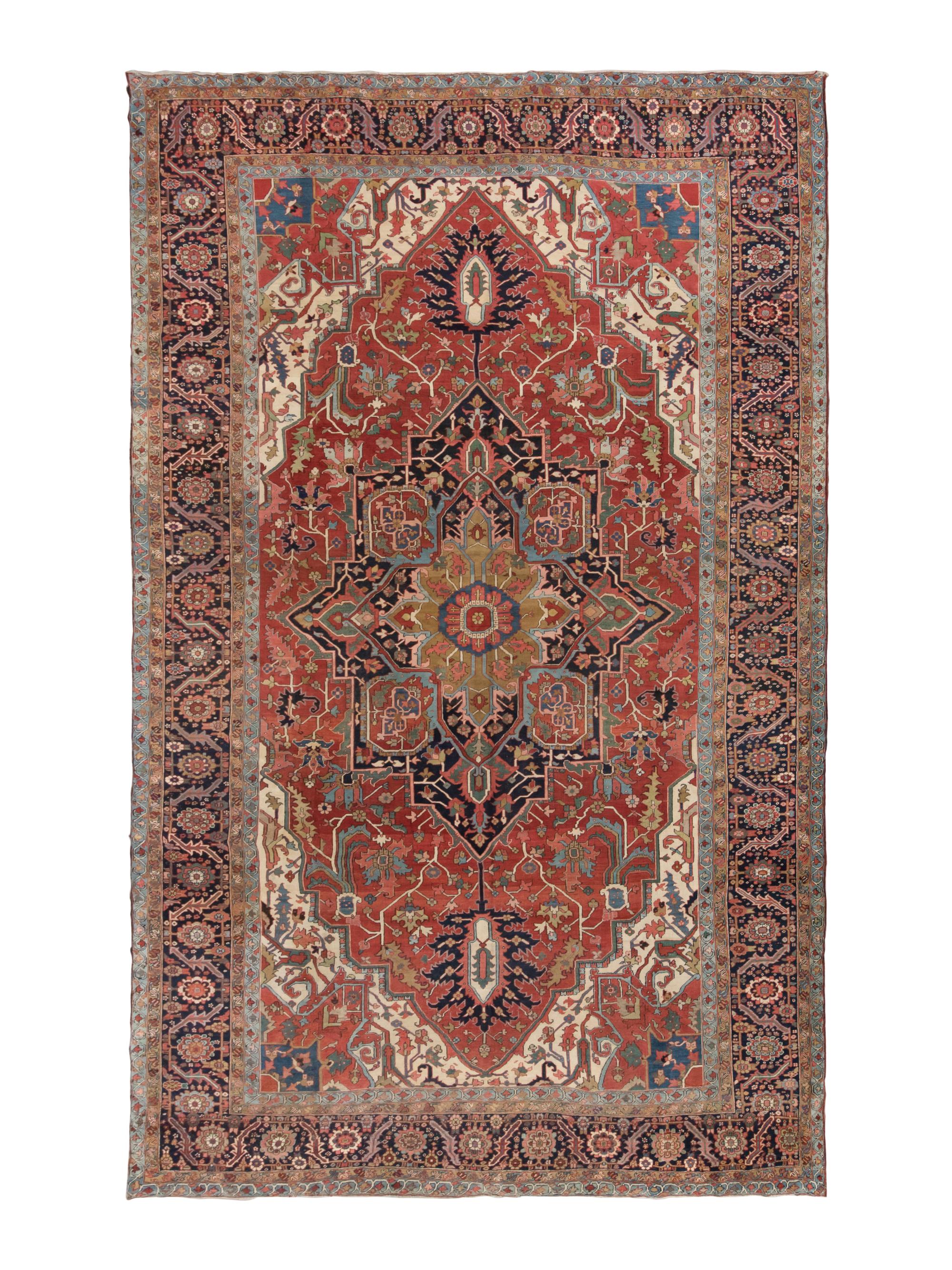 A Heriz Carpet