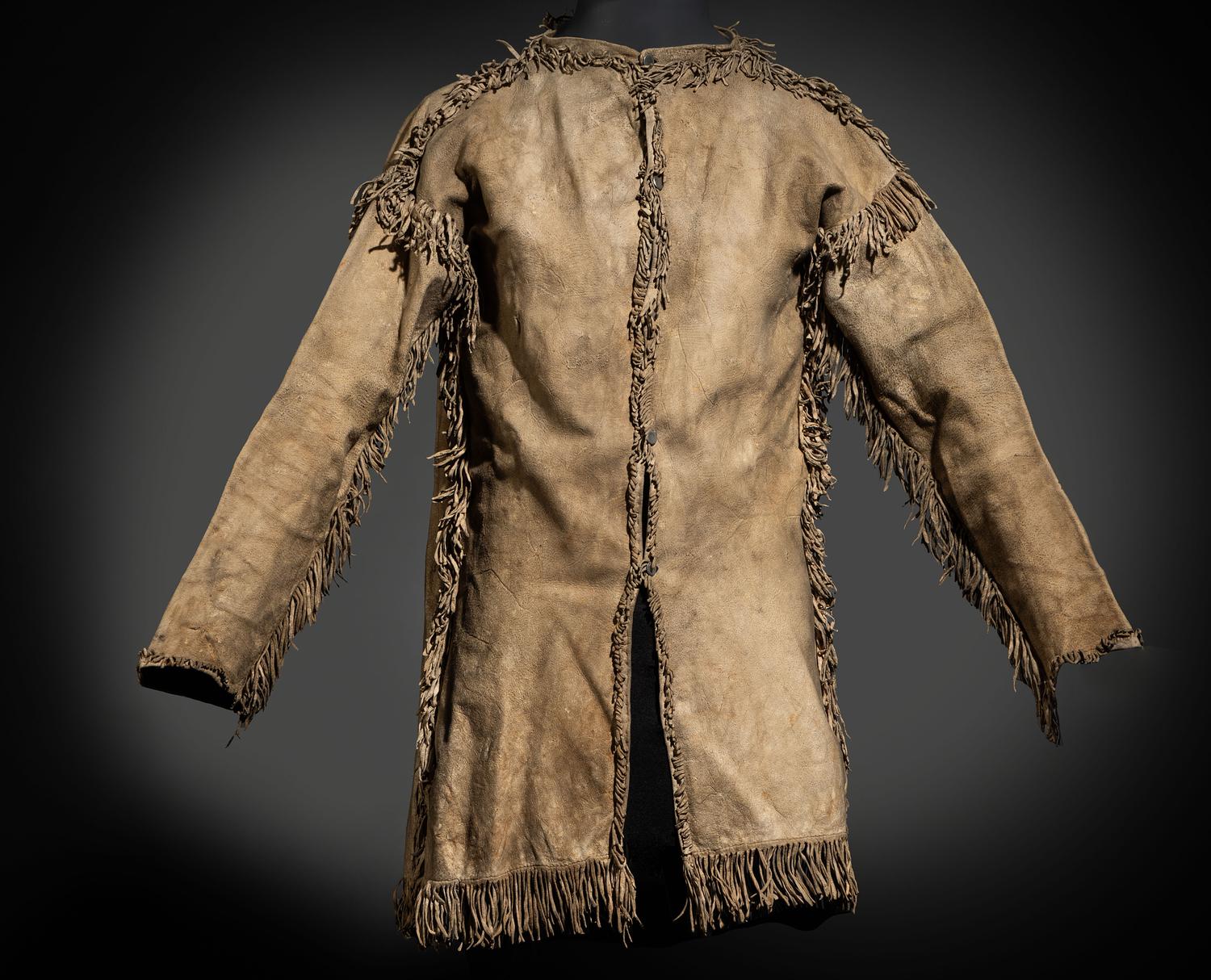 Sioux Hide Shirt, Collected by Parker Barrows Wickham, a Purchaser of Sitting Bull's Cabin