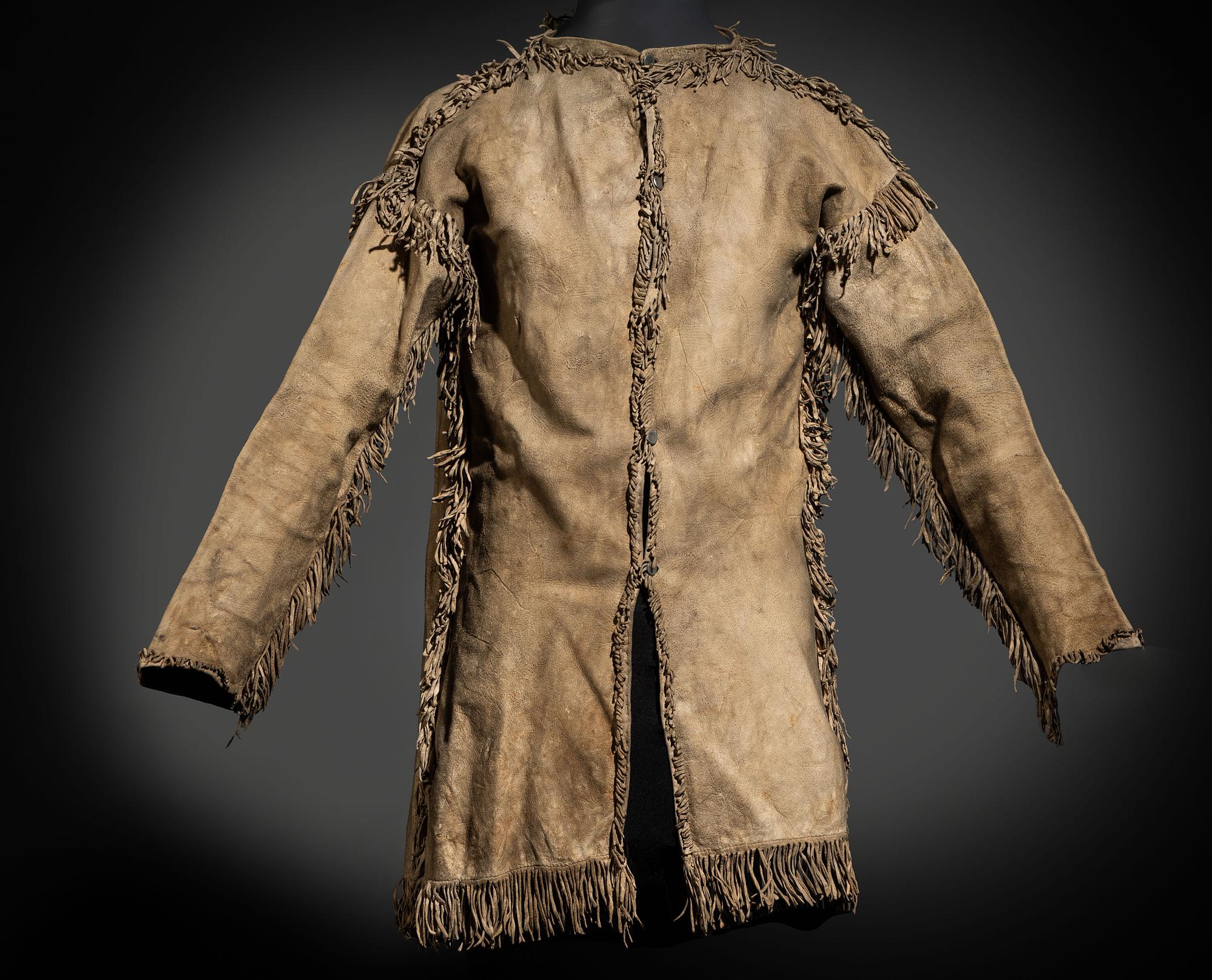 Sioux Hide Shirt, Collected by Parker Barrows Wickham, a Purchaser of Sitting Bull's Cabin