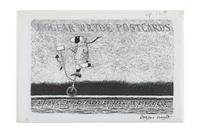 GOREY, Edward (1925-2000). Dogear Wryde Postcards. Alms for Oblivion Series . N.p., 1978. -- Dogear Wryde Postcards. Interpretive Series. N.p., 1979.