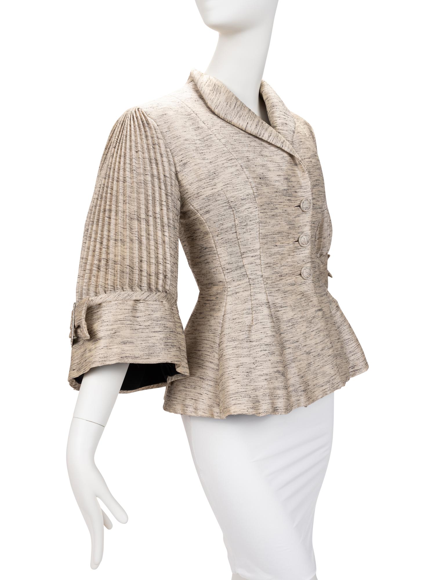 Two Jackets: One Christian Dior, One Lilli Ann, 1950s