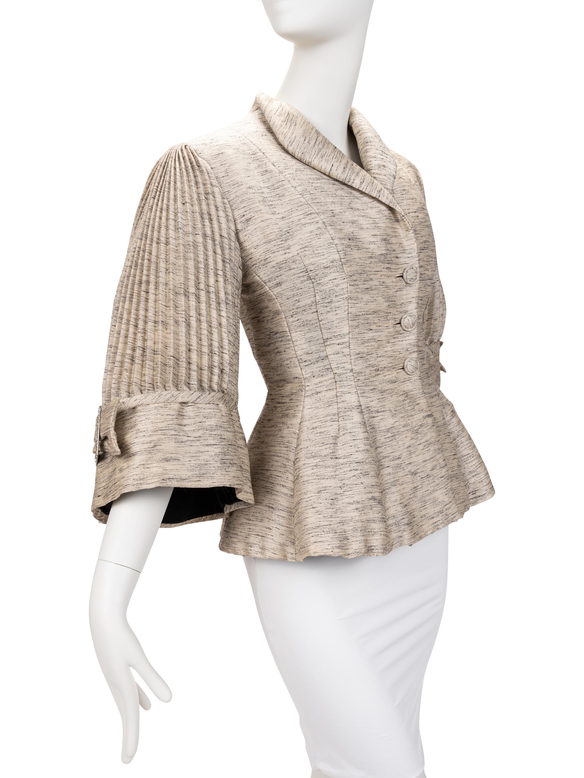 Two Jackets: One Christian Dior, One Lilli Ann, 1950s