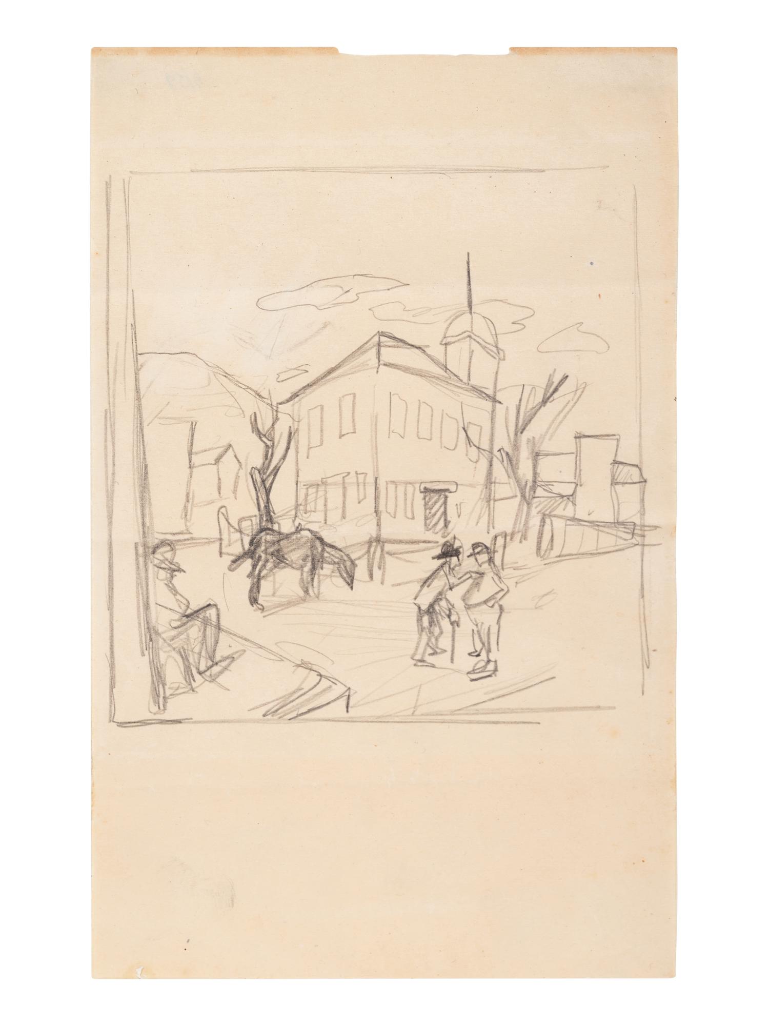 A Dispute with the Sheriff , c. 1926
