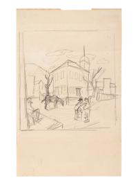 A Dispute with the Sheriff , c. 1926