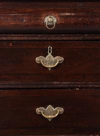 A George II Style Oak Chest on Stand