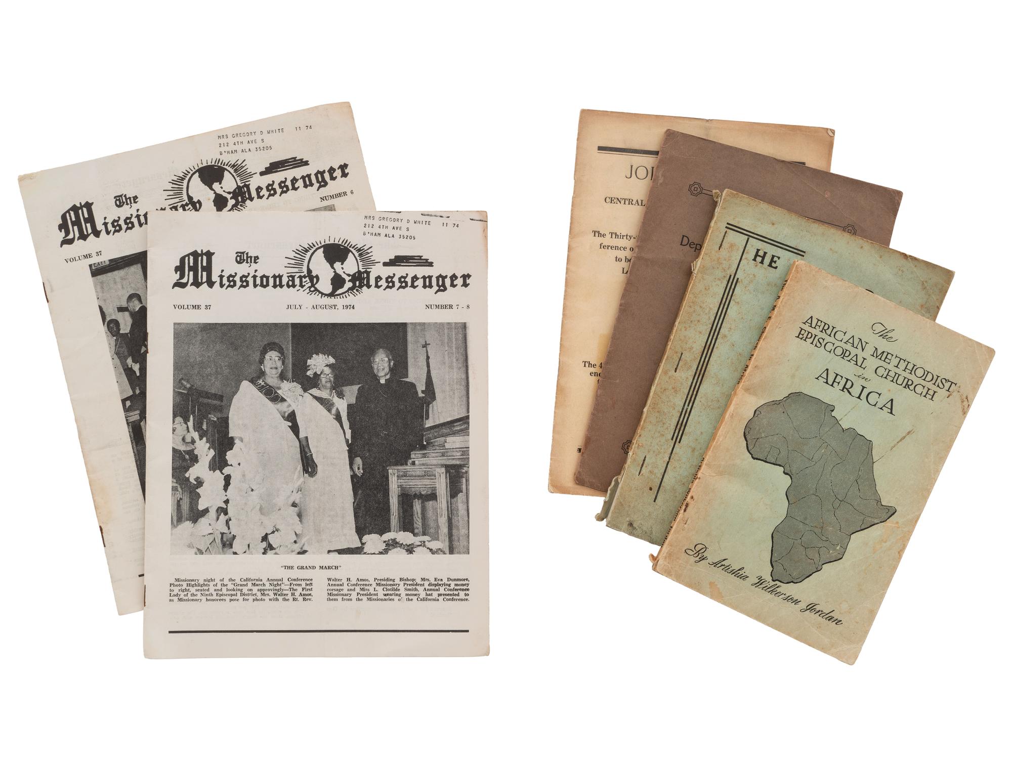 [African-Americana] Programs, Directories, and Yearbook from Fisk University and Miles College
