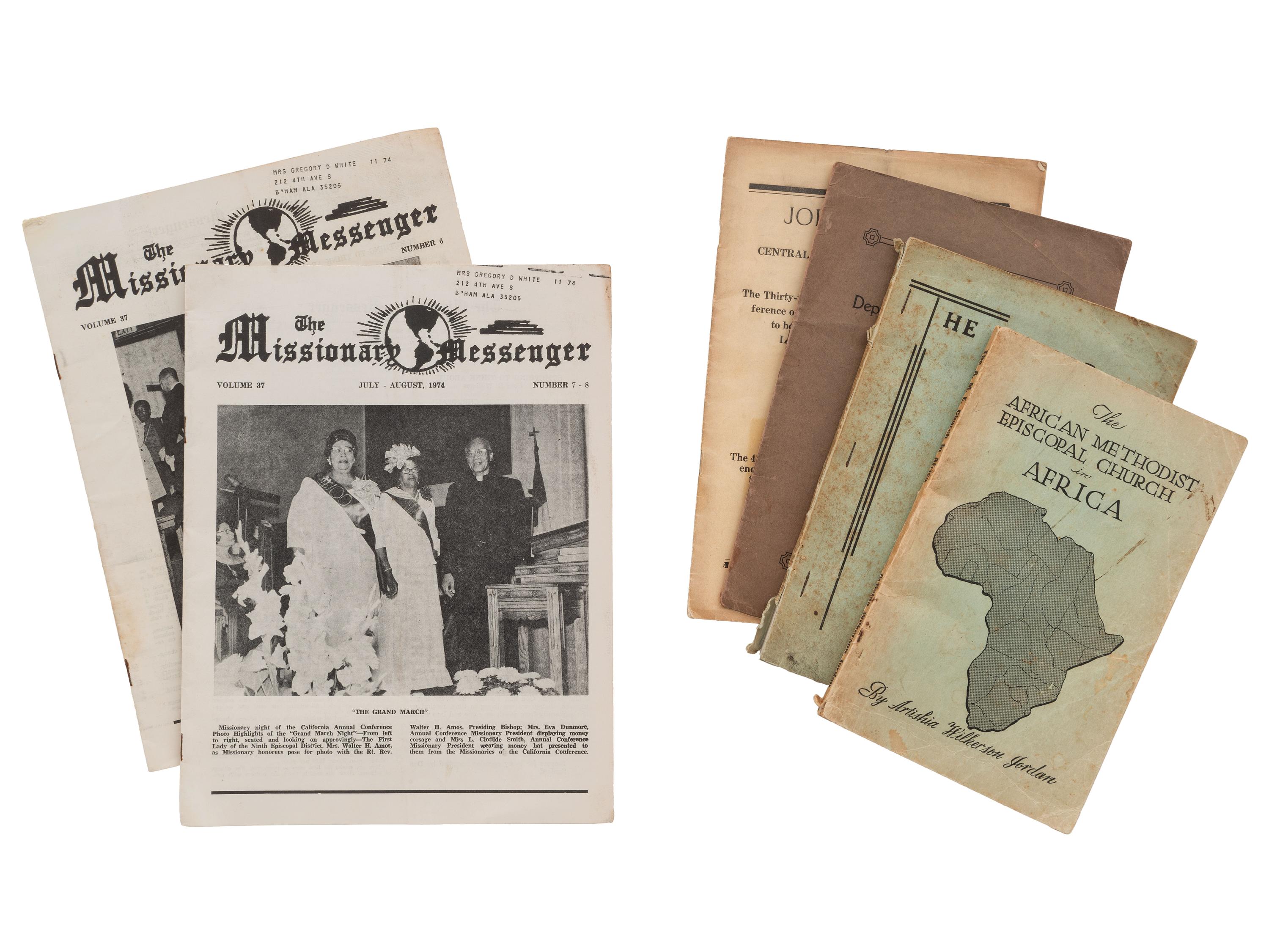 [African-Americana] Programs, Directories, and Yearbook from Fisk University and Miles College
