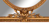 A Louis XVI Style Giltwood Mirror