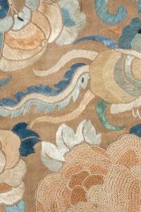A Group of Chinese Embroidered Silk Panels