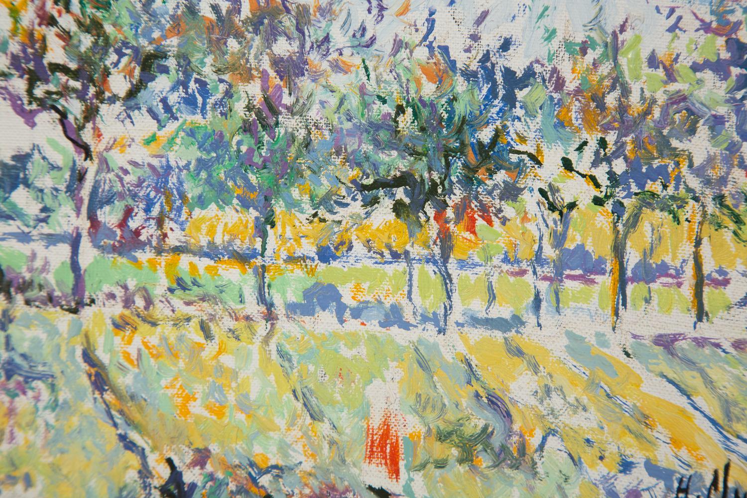 Mariette et Anna cueillent les pommes par un bel après-midi d’automne and Le verger de Fedamore (two works)