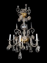 A Venetian Glass Chandelier