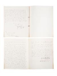 [CIVIL WAR]. Military reports, maps, post-war letters from Union and Confederate officers, and other papers gathered by Union Army officer Louis-Philippe-Albert d'Orléans, comte de Paris (1838-1894), while conducting research for his book History of the Civil War in America .