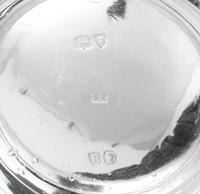 A Diminutive Victorian Silver Tea Set
