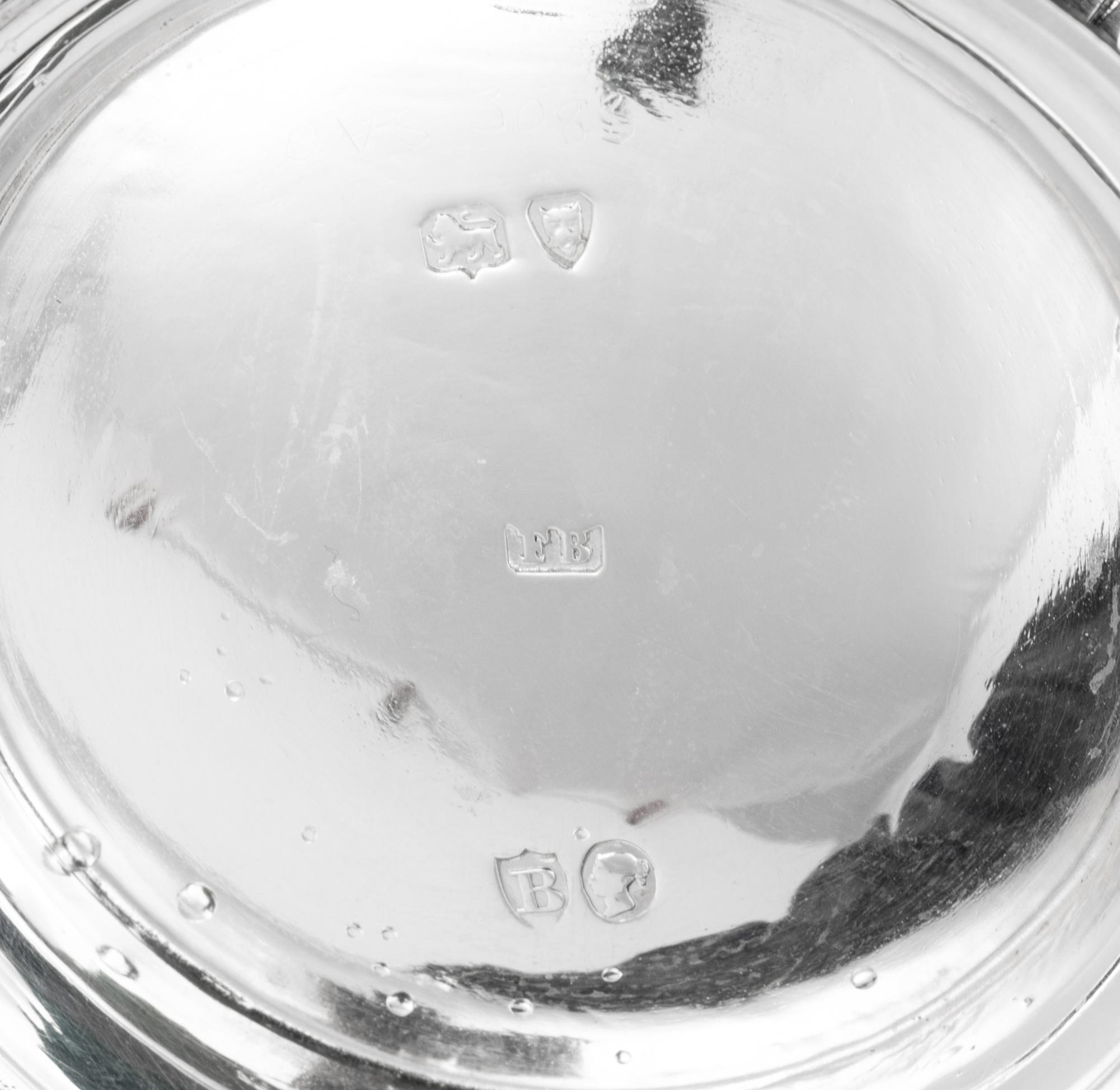 A Diminutive Victorian Silver Tea Set