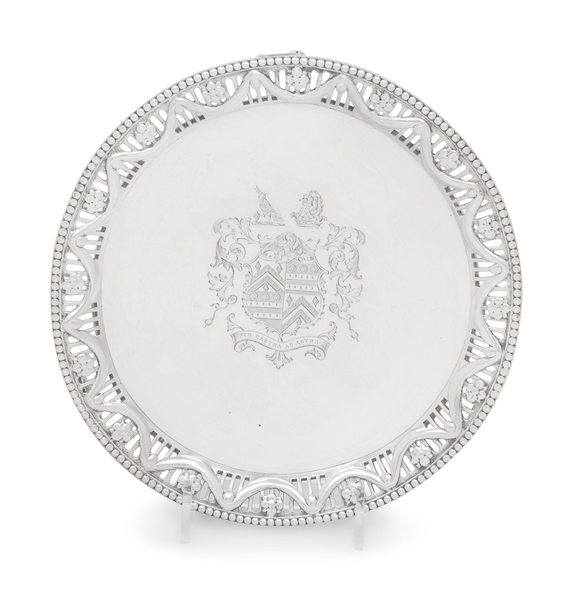 A George III Silver Tray