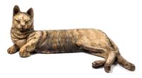 Frank Gallo, (American, b. 1933), Reclining Cat