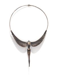PAUL WUNDERLICH, STERLING SILVER 'NIKE LA VICTORIA' NECKLACE