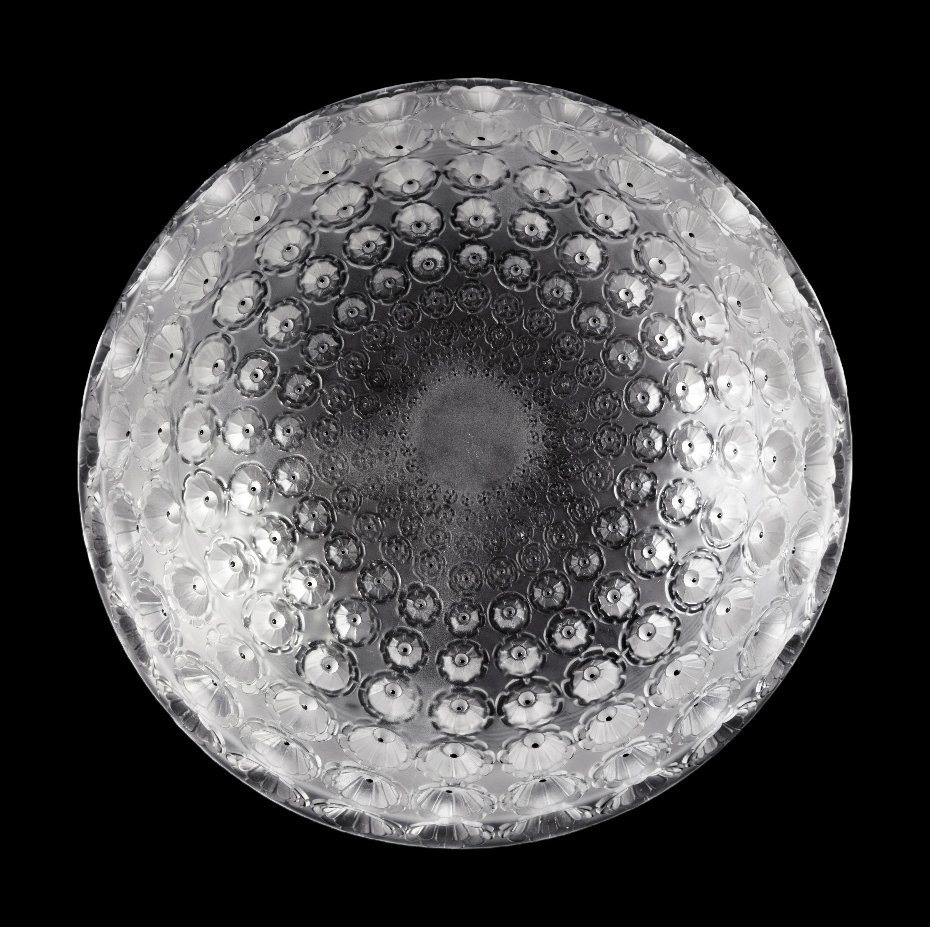 A Lalique Nemours Bowl