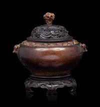 A Chinese Bronze Incense Burner