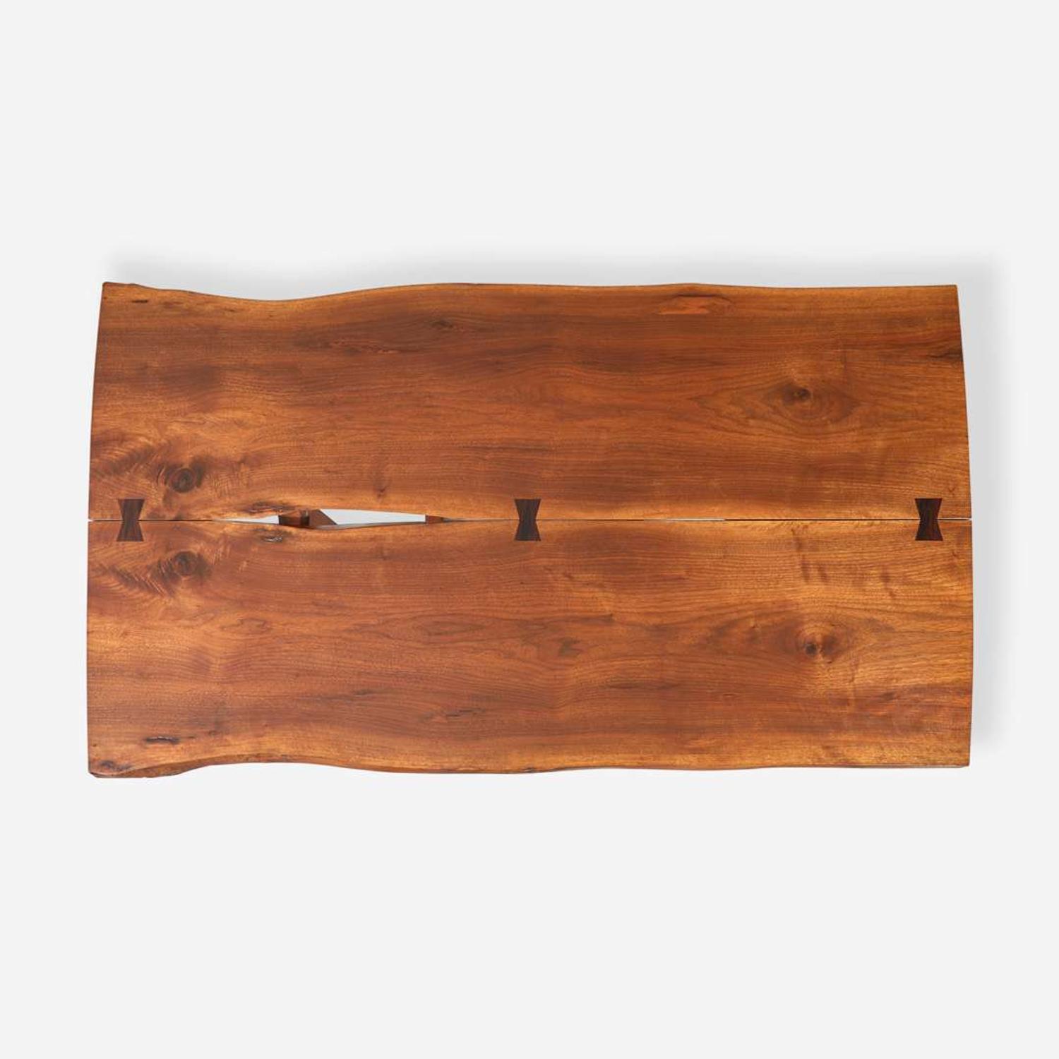 George Nakashima (American, 1905-1990) Fine "Conoid" Dining Table, New Hope, Pennsylvania, 1972