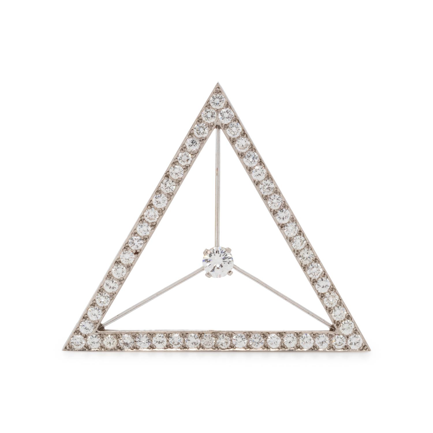 DIAMOND BROOCH