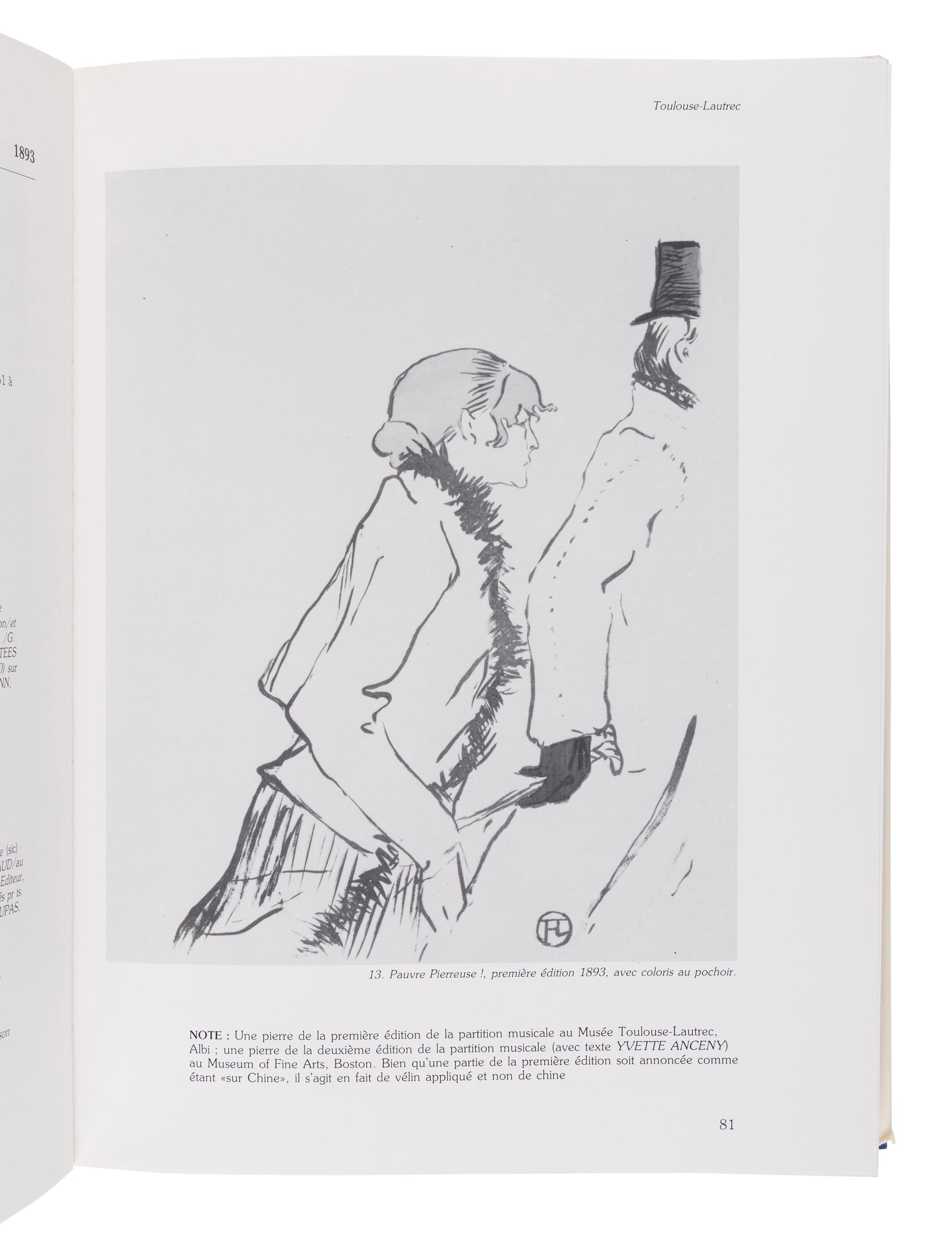 [TOULOUSE-LAUTREC, Henri de (French, 1864-1901)]