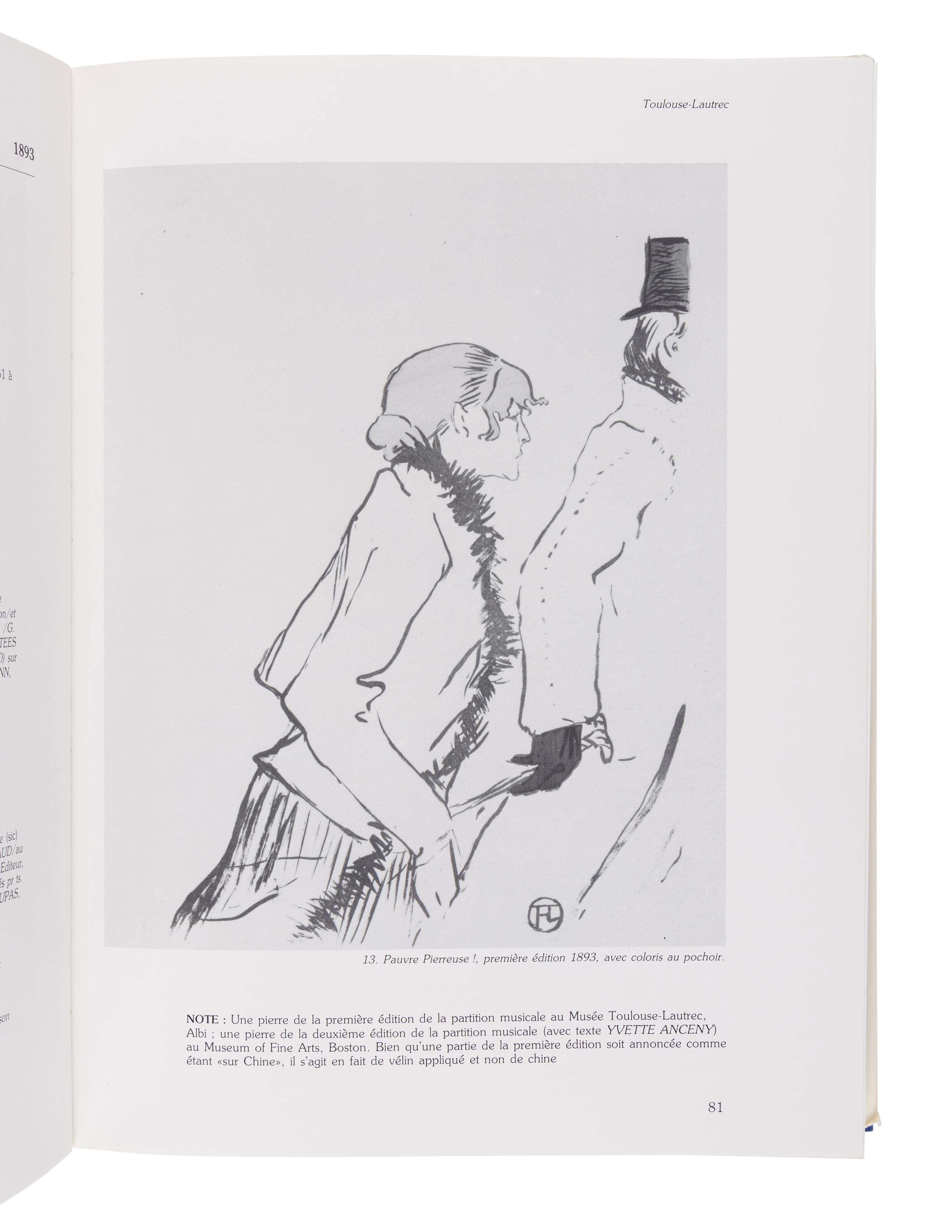 [TOULOUSE-LAUTREC, Henri de (French, 1864-1901)]