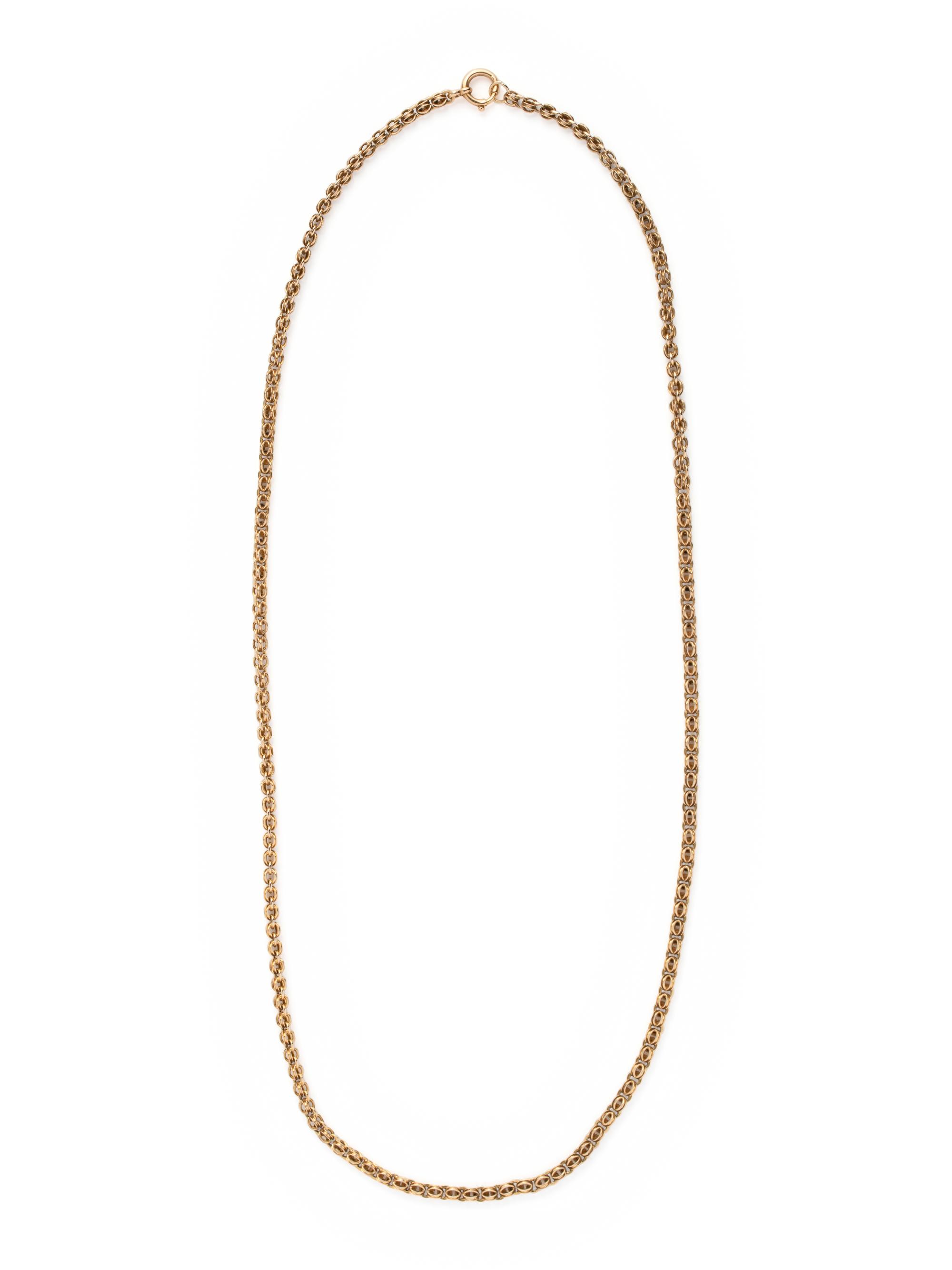 YELLOW GOLD NECKLACE