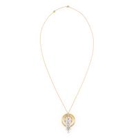 Marco Bicego, Diamond and Yellow Gold Pendant Necklace