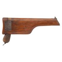 **Wartime Commercial Mauser Model C96/12 Broomhandle Pistol with Military Acceptance Mark and Matching Numbered Shoulder Stock Holster