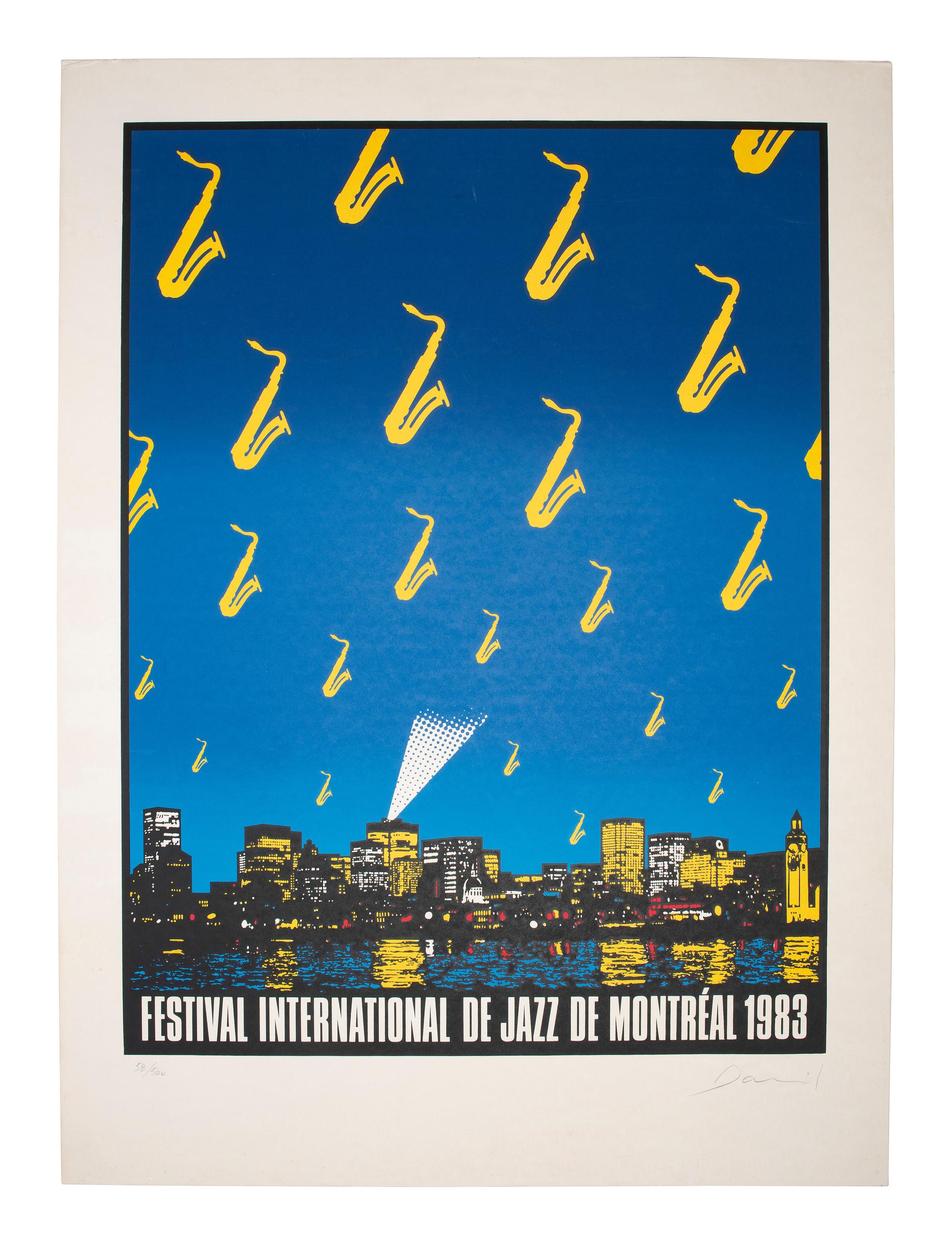 [MUSIC]. NEWMAN, Earl, artist. Monterey Jazz Festival. 1965. [ With: ] Montreal International Jazz Festival. 1983.