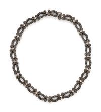 COLLECTION OF MARCASITE JEWELRY WITH MONOGRAMMED PIN