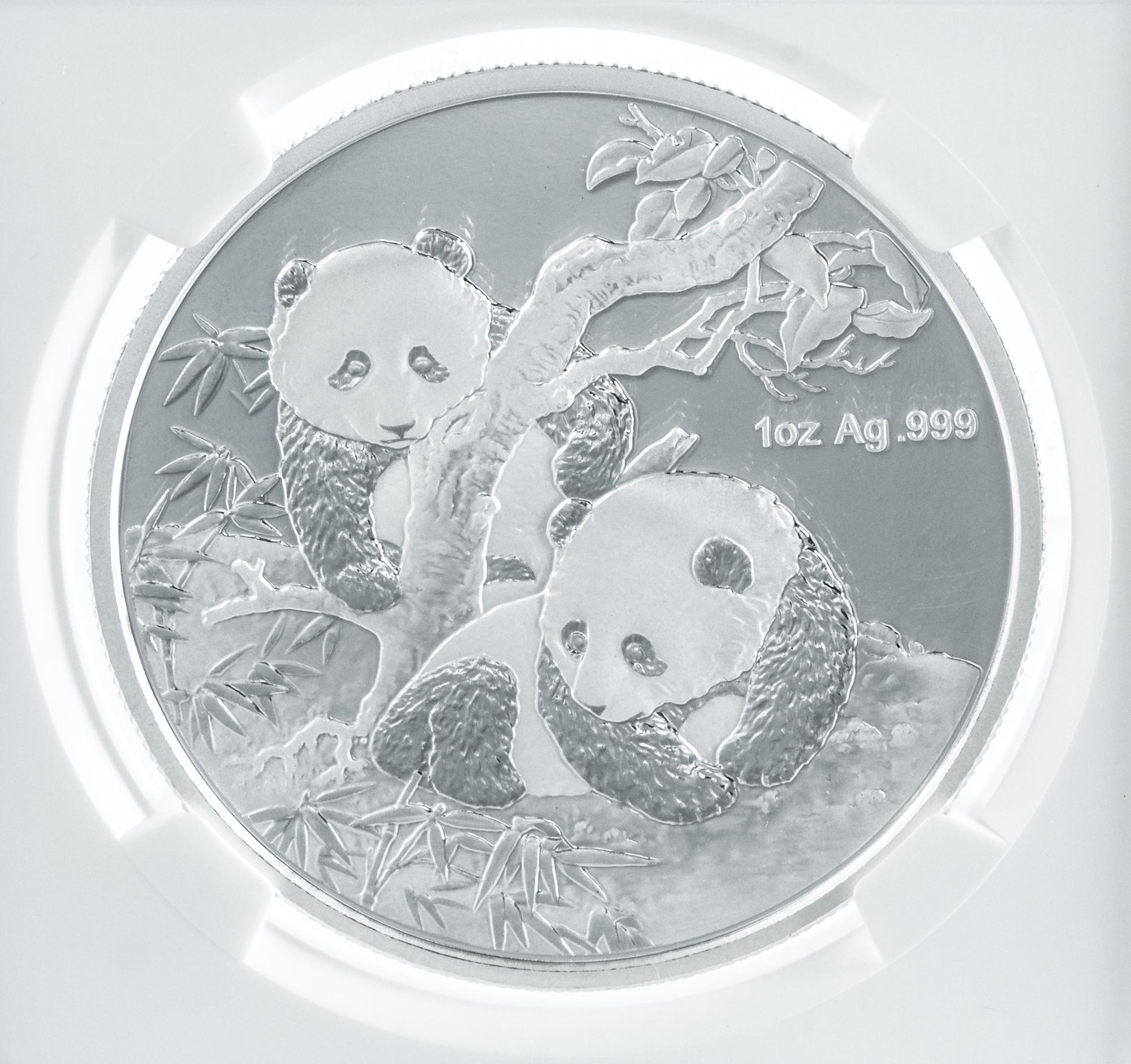 A China 2013 Panda Commemorative 1 oz. Silver Proof