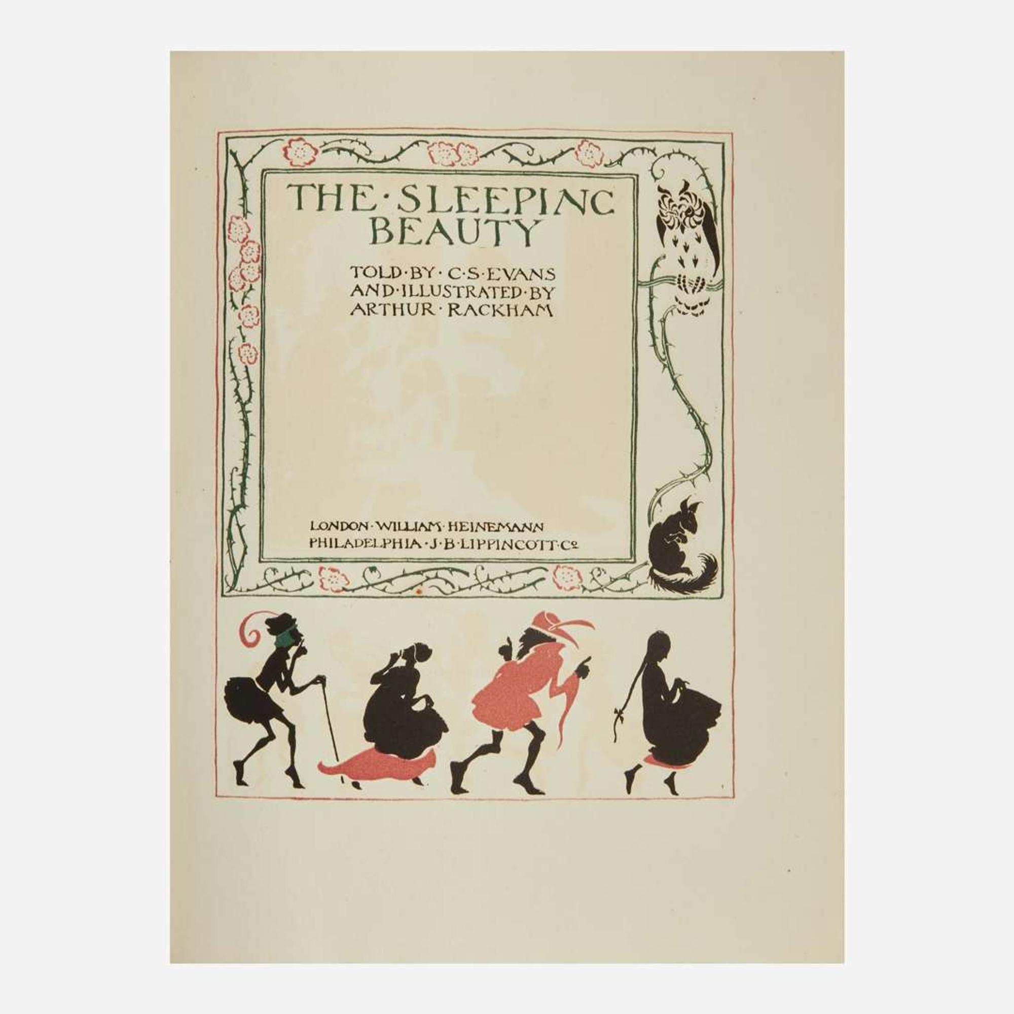 [Children's & Illustrated] [Rackham, Arthur] Evans, C.S. (editor) The Sleeping Beauty