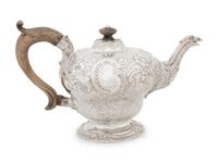 A Georgian Silver Teapot