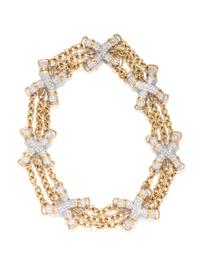 TIFFANY & CO., SCHLUMBERGER, DIAMOND 'X' NECKLACE