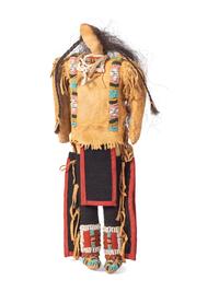 Great Lakes Beaded Hide Male Doll