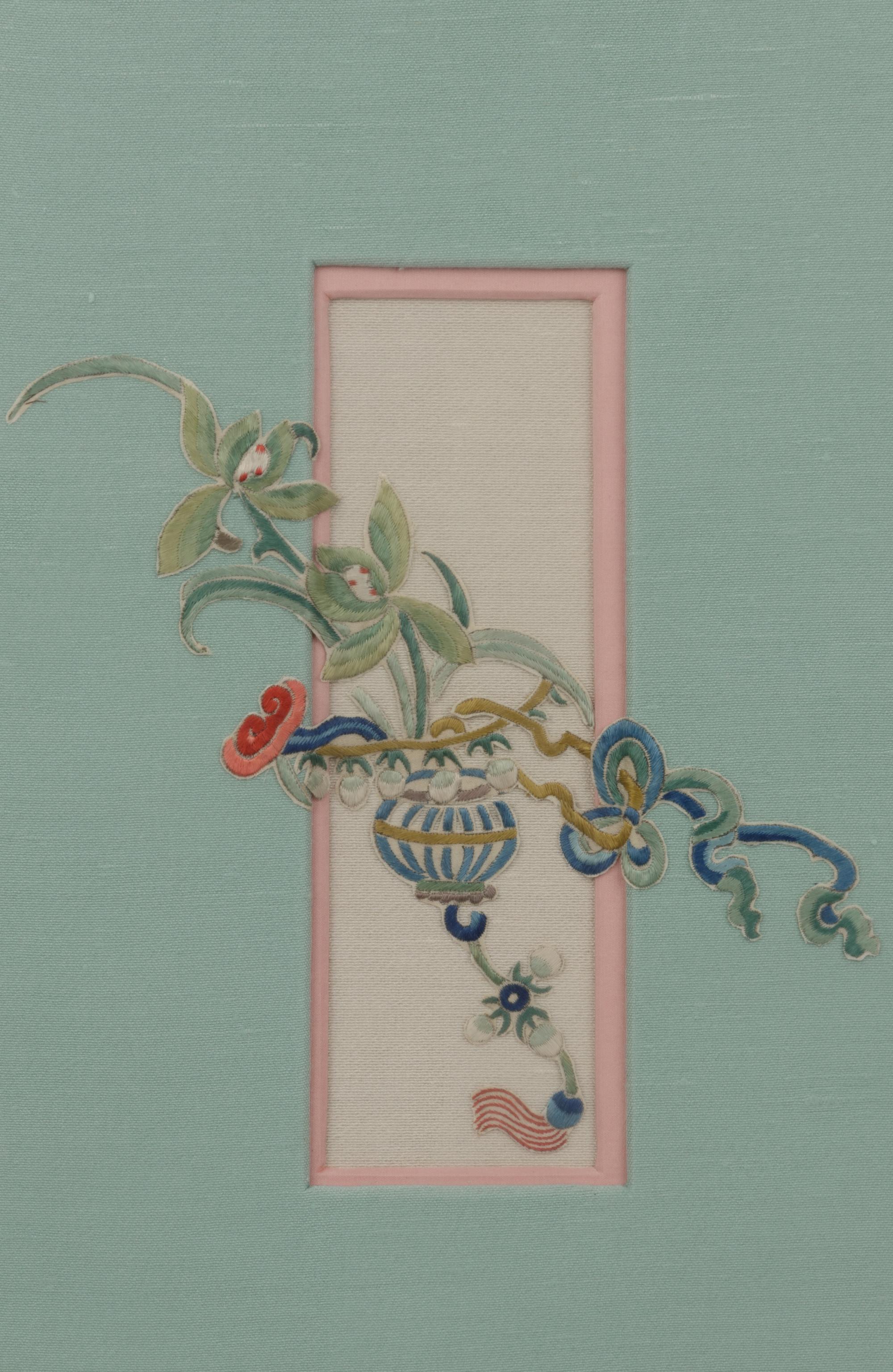 17 Chinese Embroidered Silk Panels