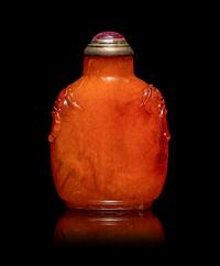 A Chinese Baltic Amber Snuff Bottle